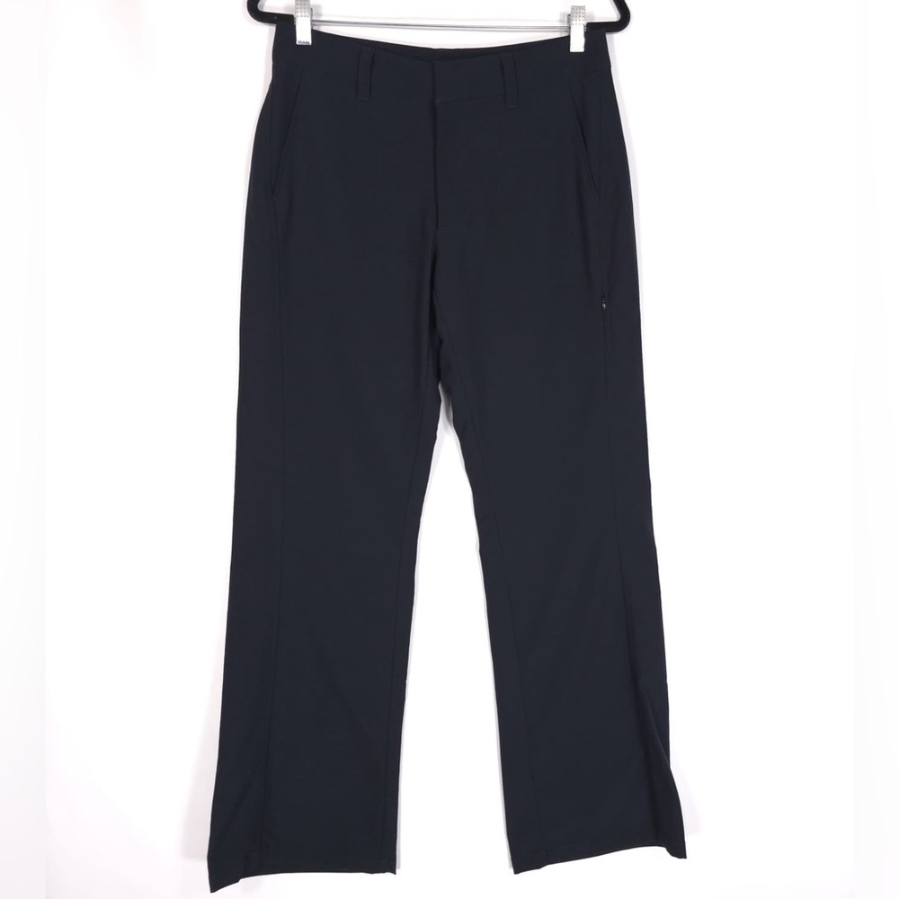 Patagonia Women’s Mystery Black Pants Trousers Zip Pocket No Size Tag 31x31